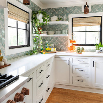 Inside Chelsea Meissner's Kitchen feat. Abanico Tiles