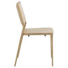 Odilia Stackable Dining Chair, Bravo Cream, Set of 2