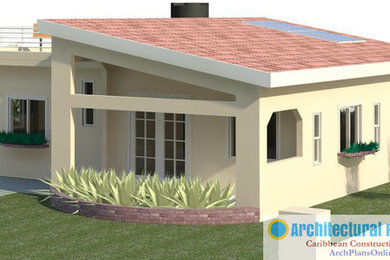 Caribbean Building Plans; Home Designs HD006