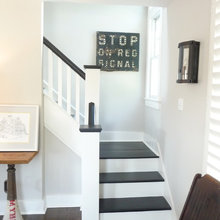 Forest Hills Honeymoon Cottage stairwell