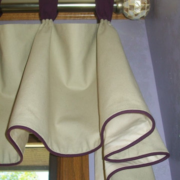 Daughter's Bathroom Window Treatments