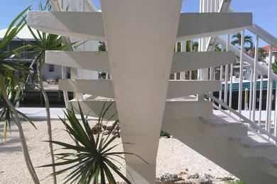 Inspiration for a staircase remodel in Charleston