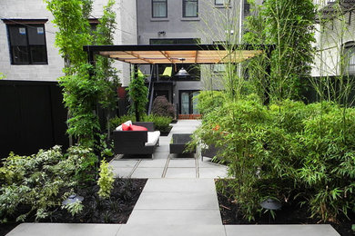 Patio - contemporary patio idea in New York