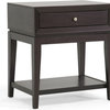 Baxton Studio Morgan Brown Modern Accent Table and Nightstand