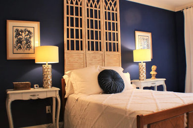 Classic Blue Guest Room