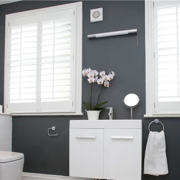 Contemporary Bathroom in Down Pipe
