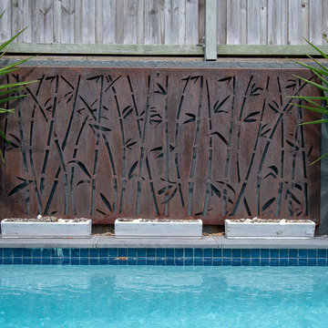 Multilevel front garden