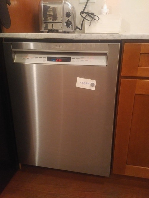 Can wood panel be added to my current dishwasher?
