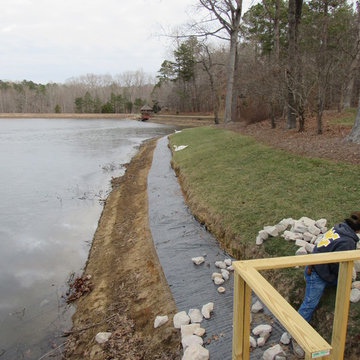 Lake Bank Erosion/Beaver and Muskrat Tunneling