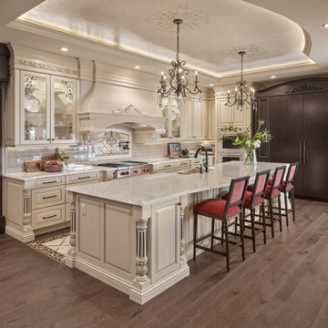 Old World Manor Kitchen