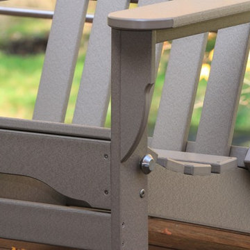 The Classic Adirondack Chair- Weathered Wood