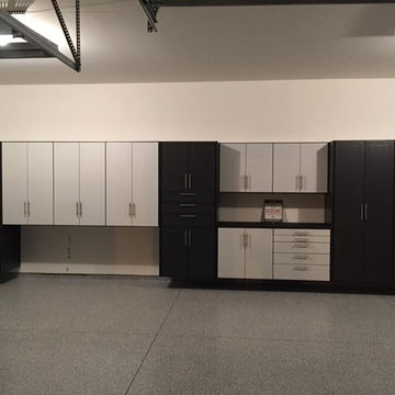 Garage Cabinet and Floor Coating in Chesterfield, MO