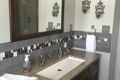 Example of a bathroom design in Other