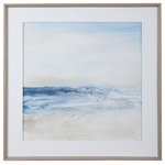 Uttermost - Uttermost 41621 Surf And Sand, 51.5" Framed Print - Showcasing Vivid Cobalt Blue, White, And Sand ToneSurf And Sand 51.5 I White/Light Blue/Cob *UL Approved: YES Energy Star Qualified: n/a ADA Certified: n/a  *Number of Lights:   *Bulb Included:No *Bulb Type:No *Finish Type:White/Light Blue/Cobalt/Sand