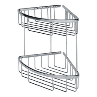 DW DA, Wall Mounted Shower Shelf, Polished Chrome