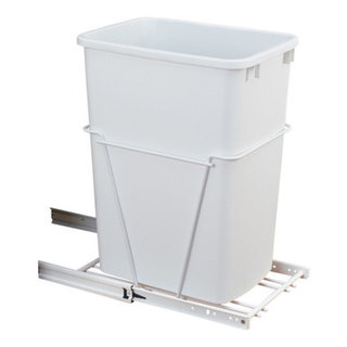 Door Mount Under Sink Waste Container, 8-785-30-DM2SS (Rev A Shelf)