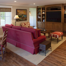 Corner Fireplace