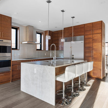 One family home design, construction documents and construction administration