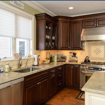 Traditional Kitchen in Long Beach, New York