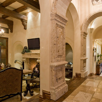 Exposed Wooden Beams
