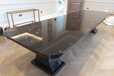 Modern dining room in Kent.