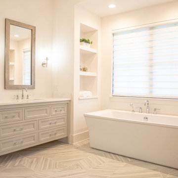 Dazzling Wainscoting and Ceiling Beams