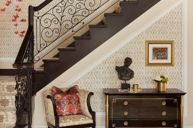 Inspiration for a timeless staircase remodel in Montreal