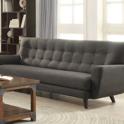 Maguire Contemporary Sofa | Charcoal - Sofas