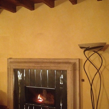 Rivestimento inserto camino