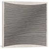 "Modern Art- Wavy Lines" by 5by5collective, 26x26x1.5"