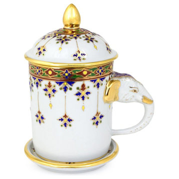 Charmed Thai Benjarong Porcelain Mug