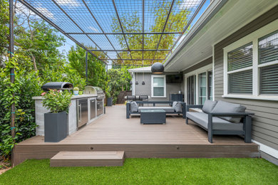 Example of a deck design in Austin