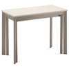 Mondo Extendable Dining Table in Taupe / Sand