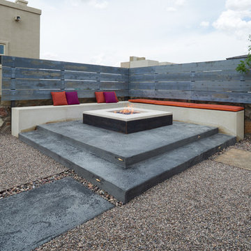 Westside El Paso Contemporary Outdoor Living