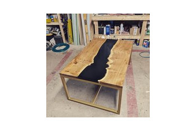 Coffee and End Live Edge Tables