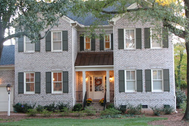 Inspiration for a traditional exterior in Charlotte.