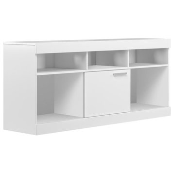 Techni Mobili Entertainment Stand for TVs Up to 65, White