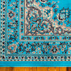 Unique Loom Turquoise Washington Reza 6'x9' Area Rug
