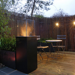 EcoSmart Fire Tower Indoor/Outdoor Fireplace - Outdoor Fireplaces
