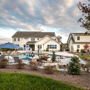 Transitional Style Custom Home