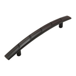 Cosmas - Cabinet Pull, 3-3/4" Hole Centers, Oil Rubbed Bronze, Set of 25 - Cabinet And Drawer Handle Pulls