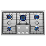 Empava - Empava 36" Gas Stove Cooktop with 5 Italy Sabaf Sealed Burners NG/LPG Convertibl - Designed and Engineered in USA with 2 Years US Based Manufacture Warranty, DOUBLES the usual industry warranty for an exceptional quality Empava stove top.