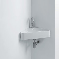 Normal 04W Wall Mounted Bathroom Sink 16.5" x 16.5" - Bathroom Sinks