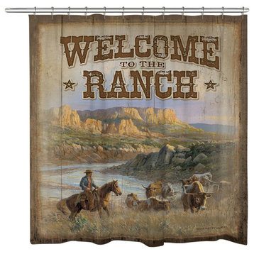 Laural Home Canyon Ranch Shower Curtain