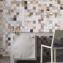 Modern Rustic Scrapwood Wallpaper - Wallpaper