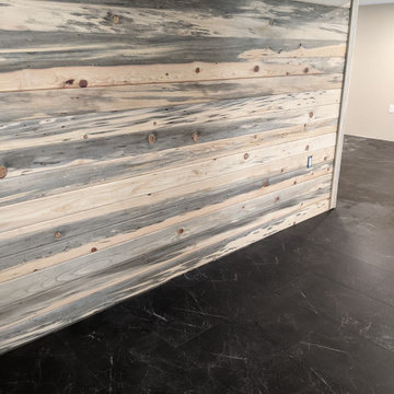 The Beetle kill pine Basement
