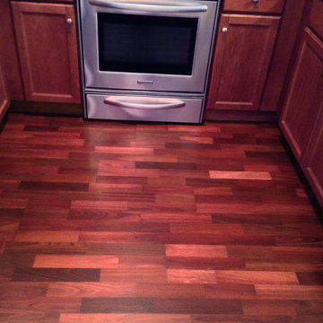 Brazilian Cherry Wood Floors with UV Coating