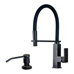 Hammer Kitchen Faucet Oil Rubbed Bronze Finish Squares Body - Kitchen Faucets