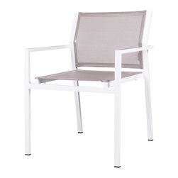 Mamagreen Allux Stacking Armchair - Outdoor Dining Chairs
