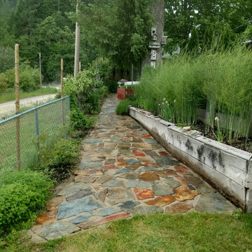 Stone Walkway & Patio